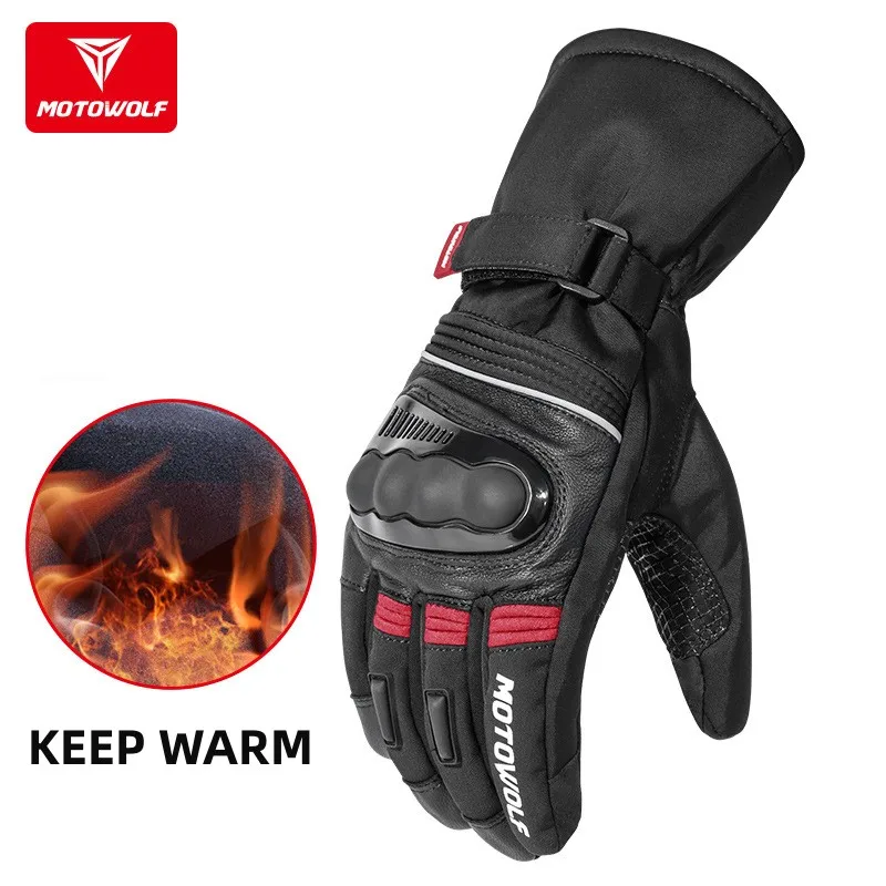 Motowolf Winter Motorcycle Glo - Ski Glove Waterproof ulasan dan harga