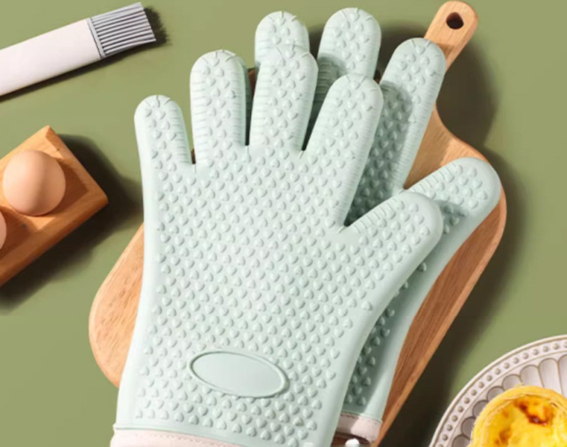 Non-slip Silicone Oven Mitts w - Oven Mitt Silicone ulasan dan harga