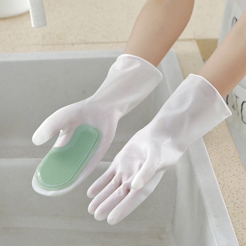 2Pcs Durable Lead-Free Latex D - Rubber Glove Cleaning ulasan dan harga
