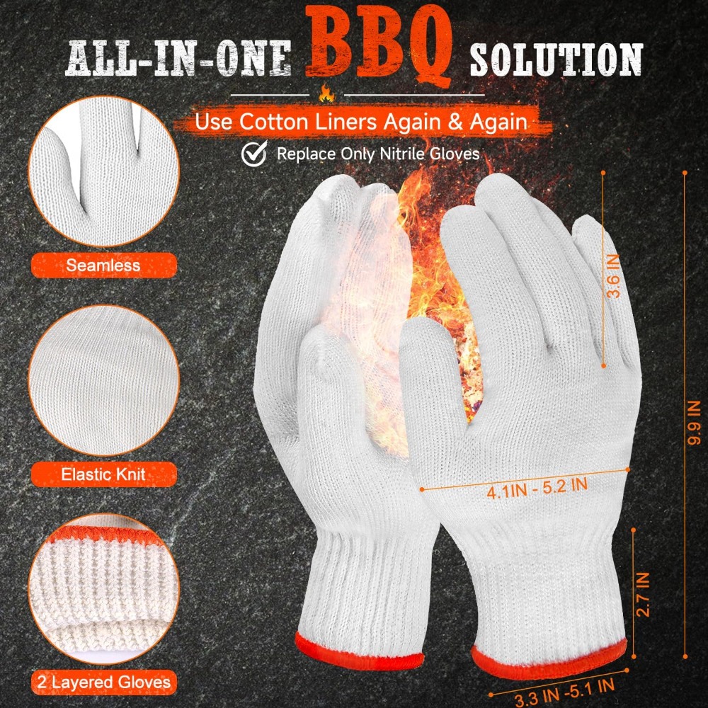 BBQ Gloves 50 Disposable Nitri - Latex Disposable Glove ulasan dan harga