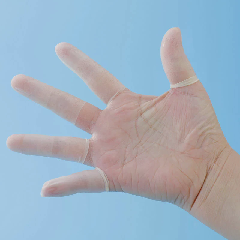 50pcs/pack Disposable Latex Fi - Latex Disposable Glove ulasan dan harga