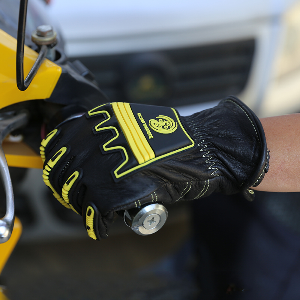 Impact Leather Work Gloves,Win - Work Glove Impact ulasan dan harga