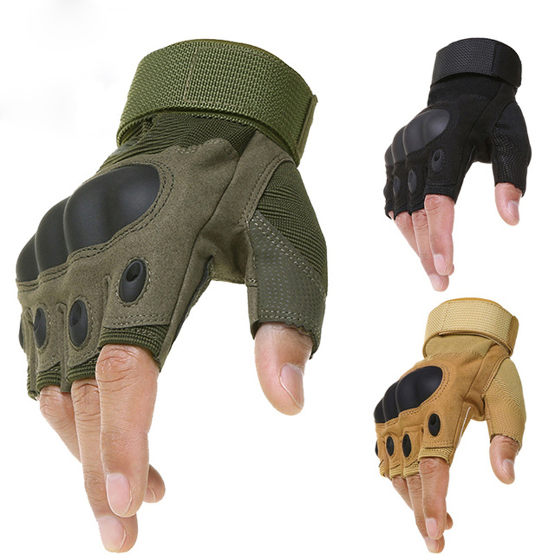 Tactical Hard Knuckle Half Fin - Motorcycle Glove Knuckle ulasan dan harga