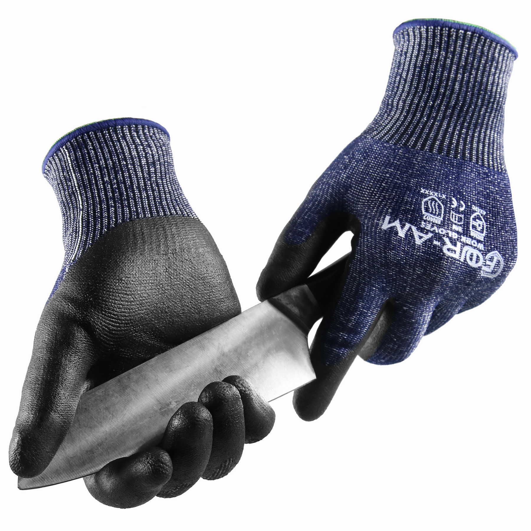 1/3Pair, Level 5Cut-Resistant  - Nitrile Mechanic Glove ulasan dan harga