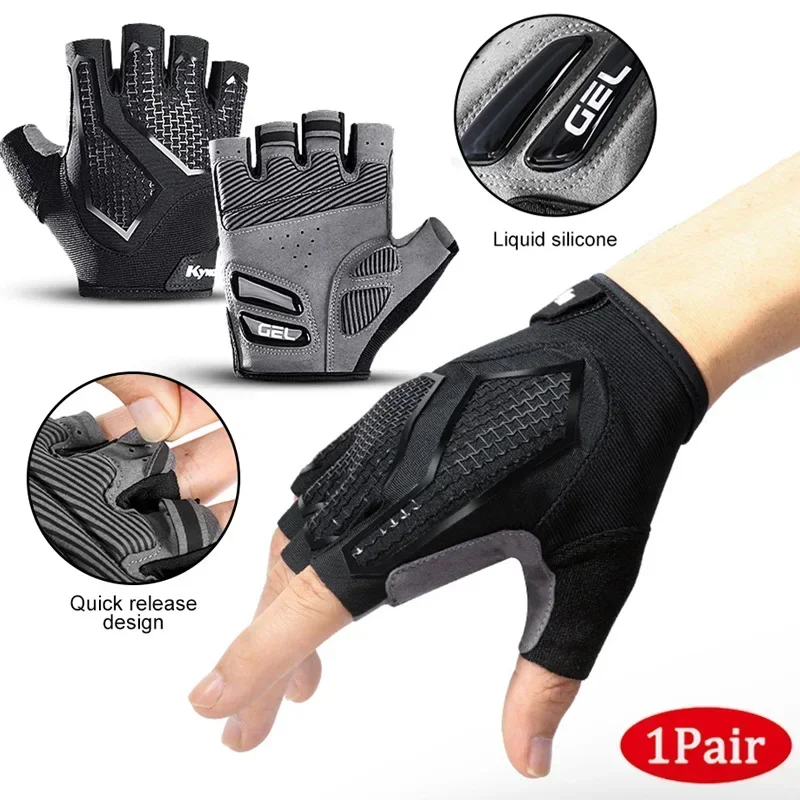 Anti Slip Shock Breathable Hal - Workout Glove Gym ulasan dan harga