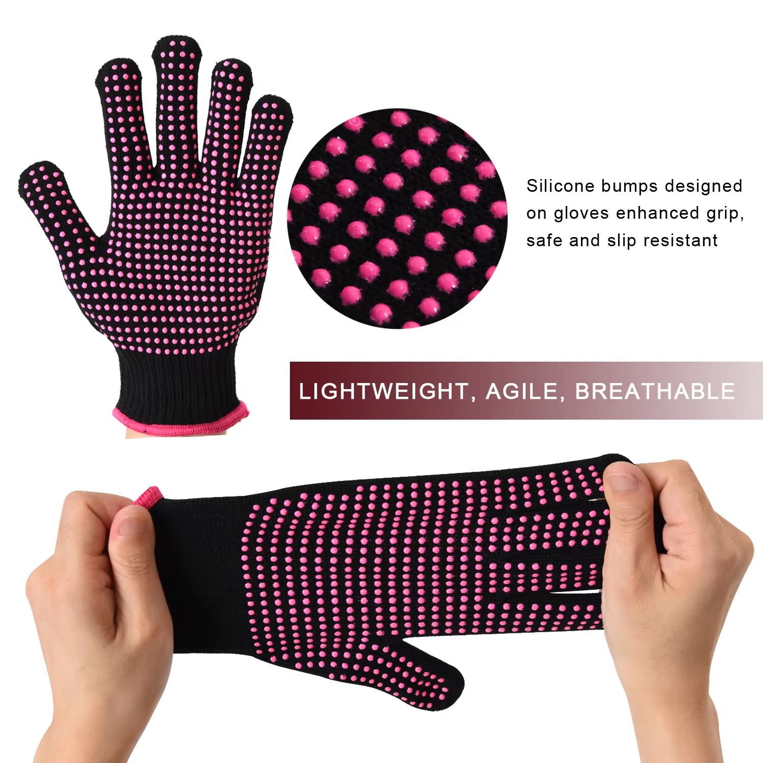 2 Pcs Heat Resistant Gloves wi - Heat Resistant Glove ulasan dan harga