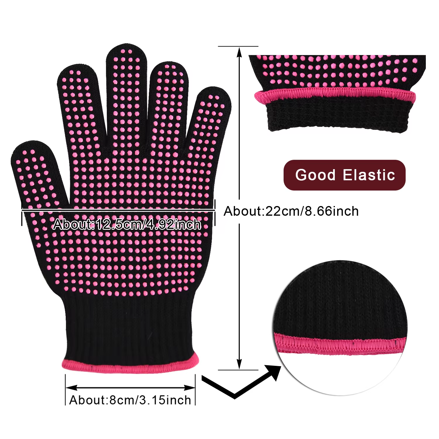2 Pcs Heat Resistant Gloves wi - Heat Resistant Glove ulasan dan harga