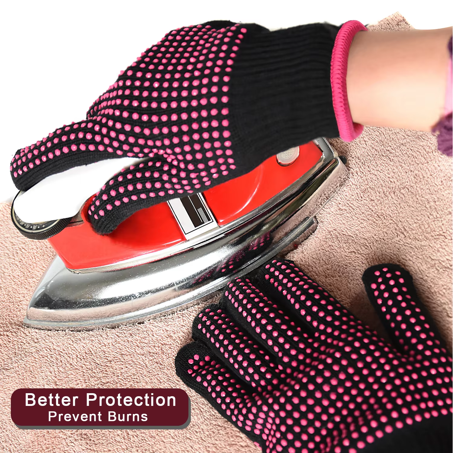 2 Pcs Heat Resistant Gloves wi - Heat Resistant Glove ulasan dan harga