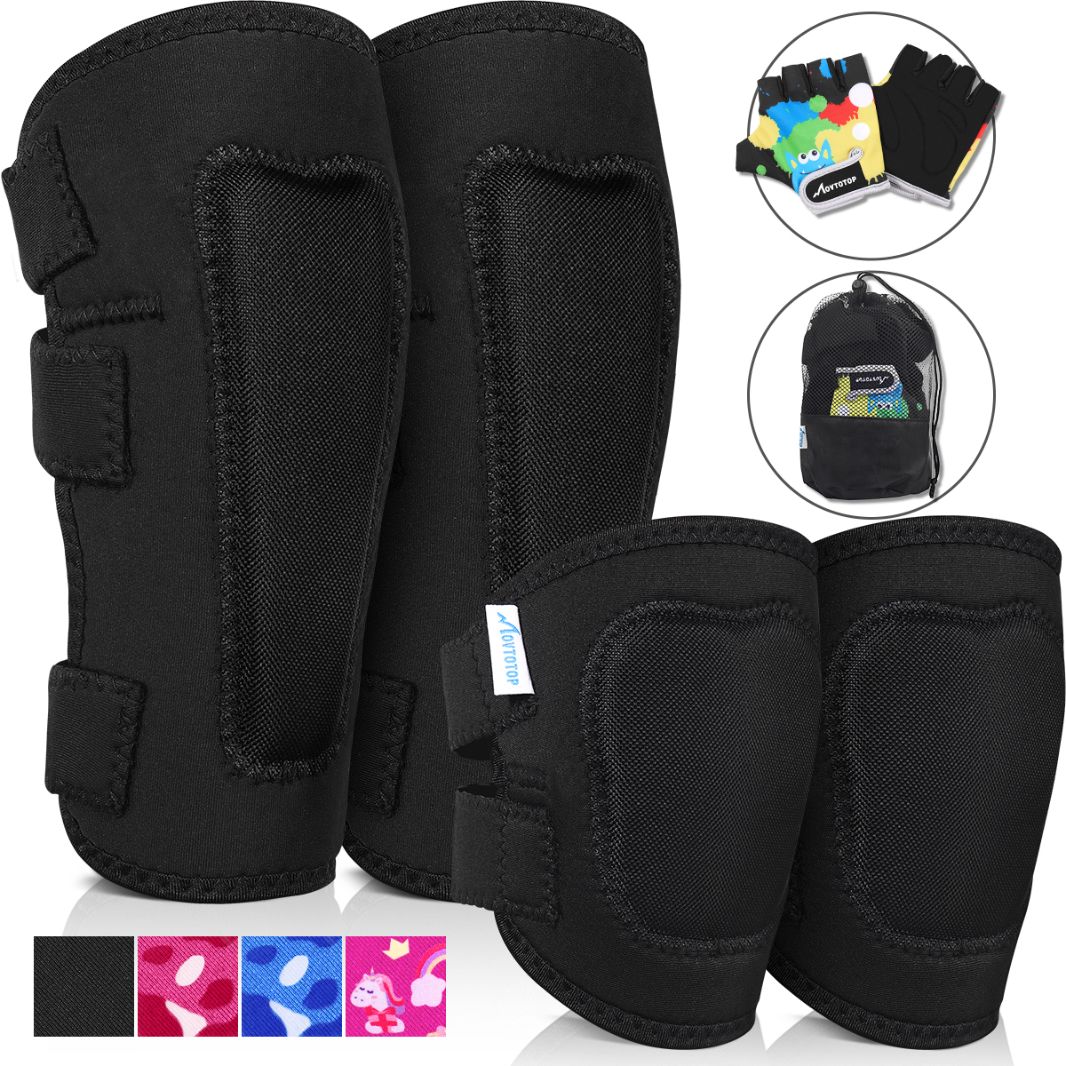 MOVTOTOP Protective Gear Set K - Cycling Glove Padded ulasan dan harga