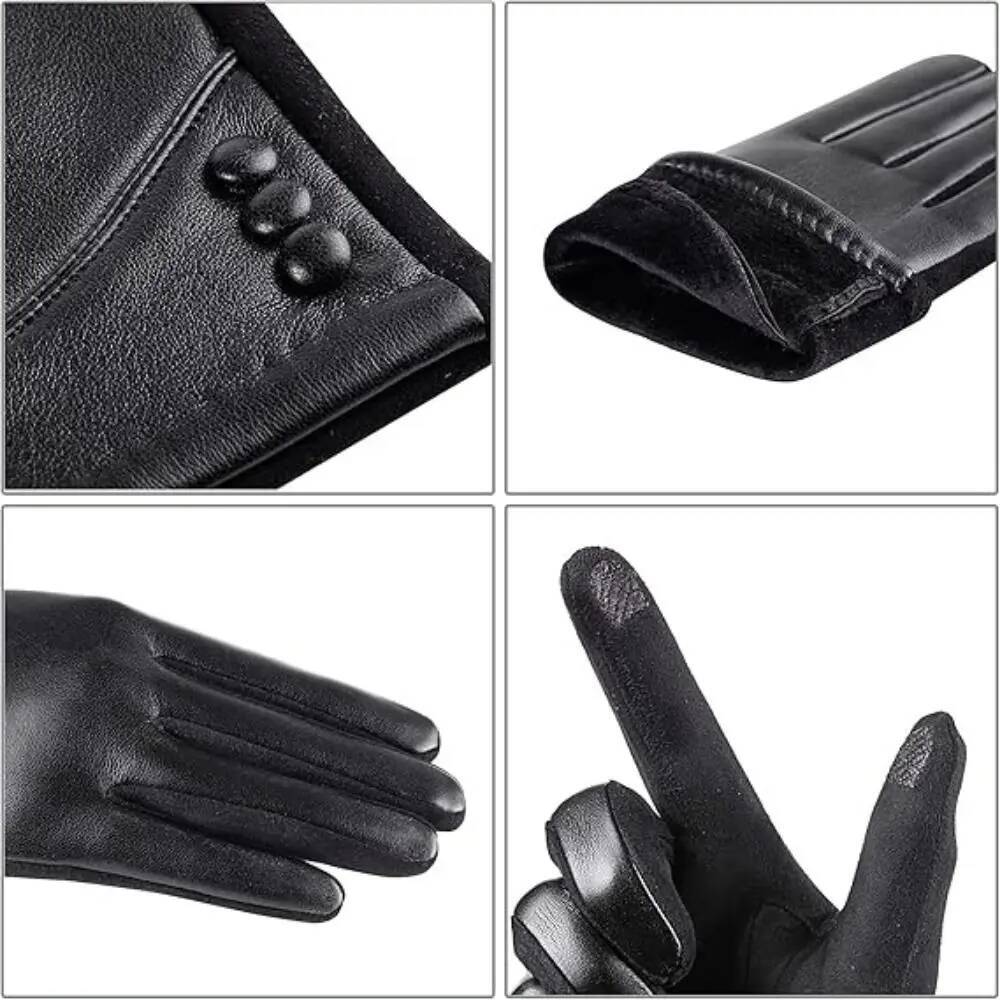 Women Gloves Touch Screen Wool - Wool Glove Lined ulasan dan harga