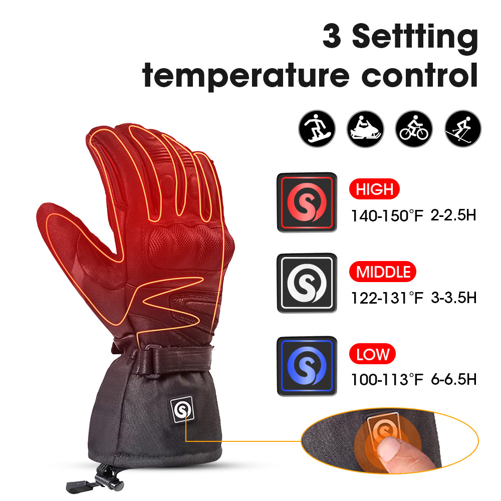 Snow Deer Winter Electric Heat - Heat Resistant Glove ulasan dan harga