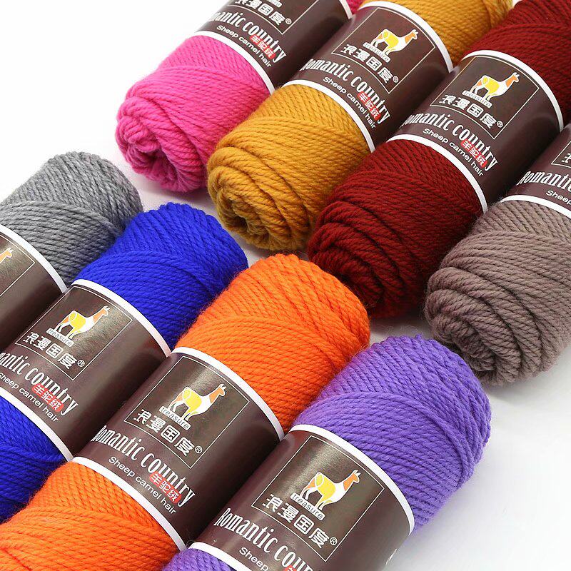 5PCS total 500g Hand knitting  - Wool Glove Lined ulasan dan harga