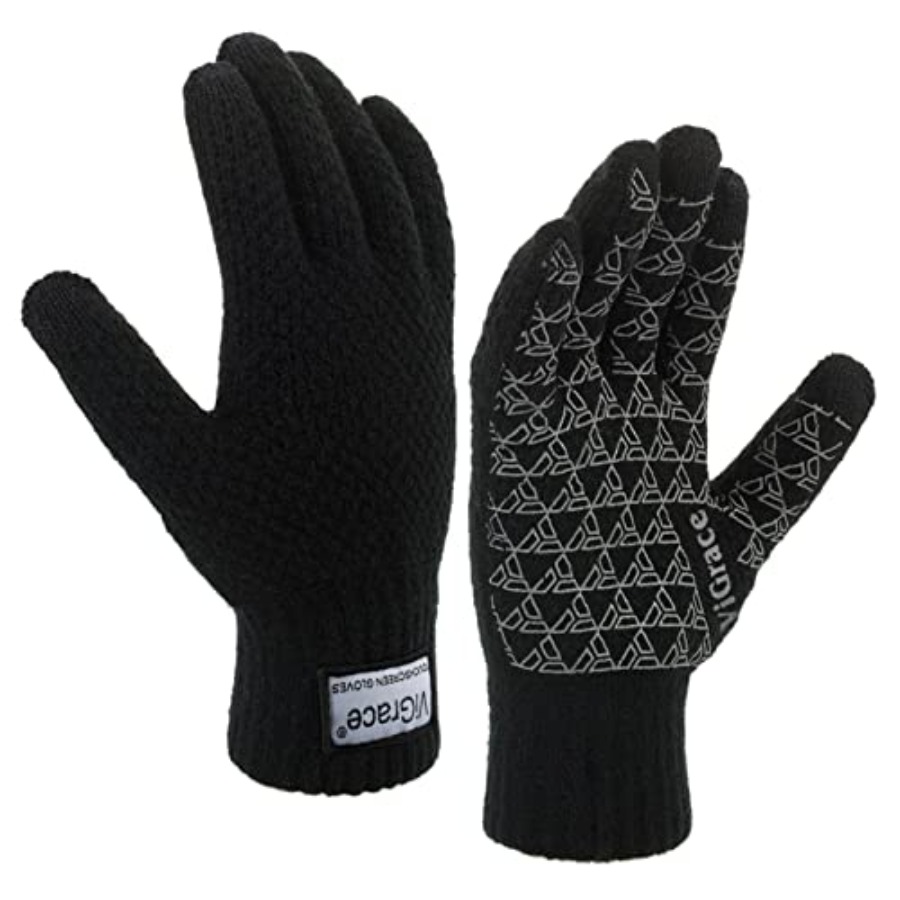 Winter Warm Touchscreen Gloves - Wool Glove Lined ulasan dan harga
