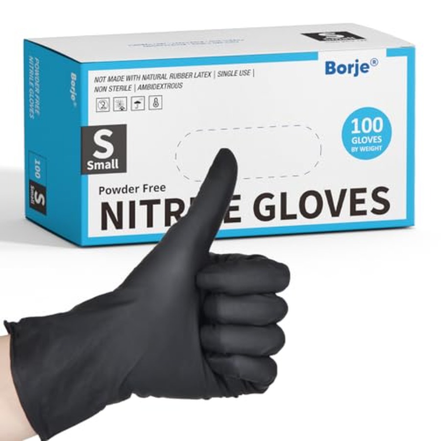 Nitrile Gloves, 100 Count Disp - Exam Glove Nitrile ulasan dan harga