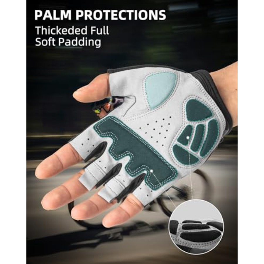 Cycling Gloves for Men Women - - Cycling Glove Padded ulasan dan harga