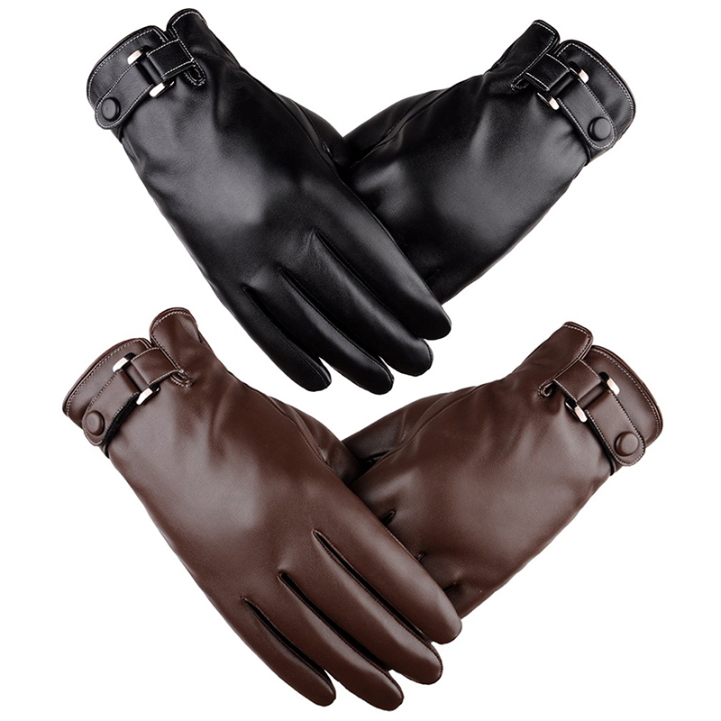 Cycling Pu Leather Gloves Wind - Gardening Glove Waterproof ulasan dan harga