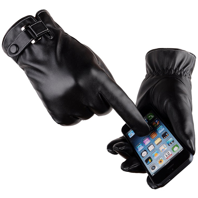 Cycling Pu Leather Gloves Wind - Gardening Glove Waterproof ulasan dan harga
