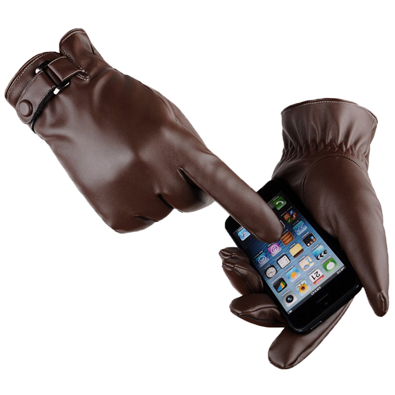 Cycling Pu Leather Gloves Wind - Gardening Glove Waterproof ulasan dan harga