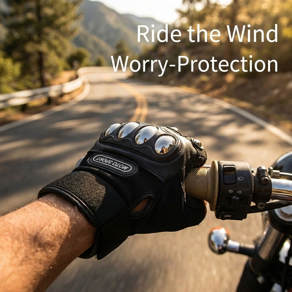 Steel Shell Knuckle Protection - Motorcycle Glove Knuckle ulasan dan harga
