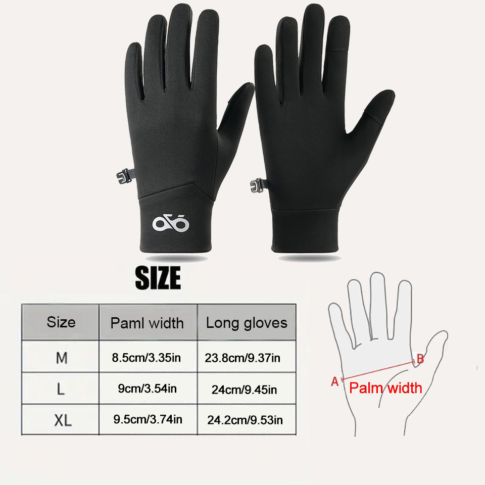 GTUBIKE 1 Pair Men's Winter Ou - Gardening Glove Waterproof ulasan dan harga