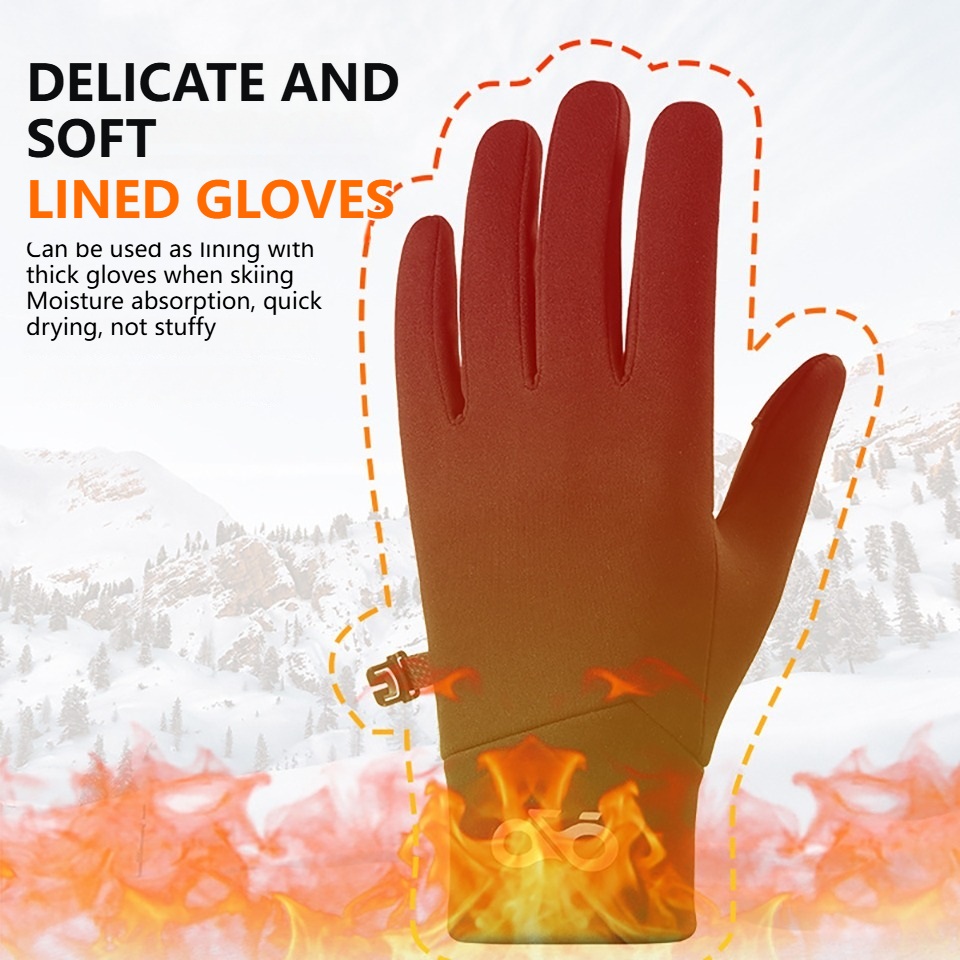 GTUBIKE 1 Pair Men's Winter Ou - Gardening Glove Waterproof ulasan dan harga