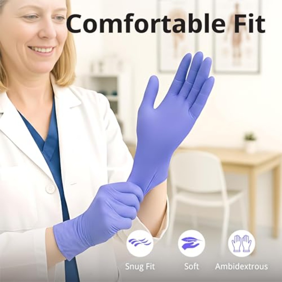 SwiftGrip Disposable Nitrile E - Exam Glove Nitrile ulasan dan harga