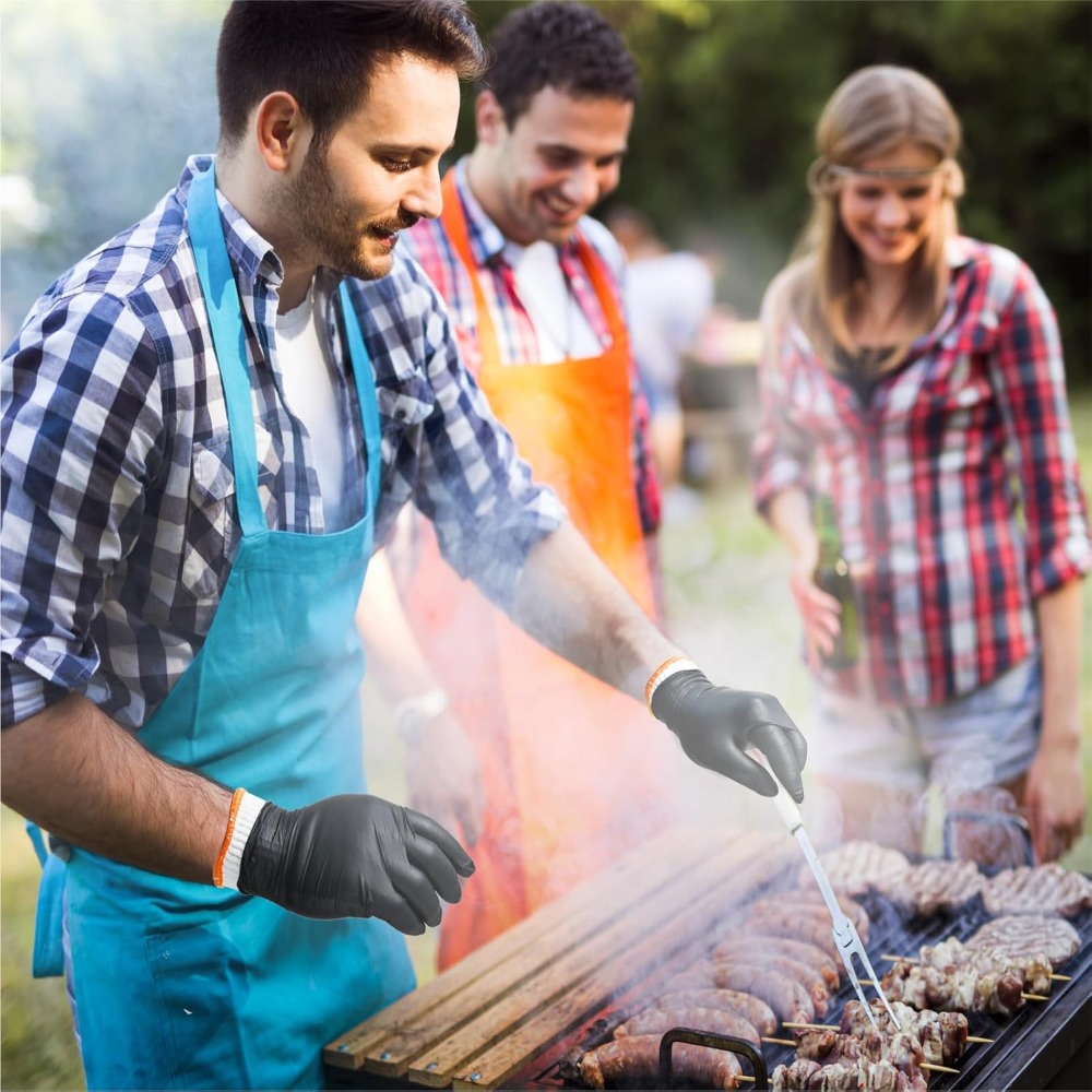Disposable BBQ Gloves 100 Pack - Heat Resistant Glove ulasan dan harga