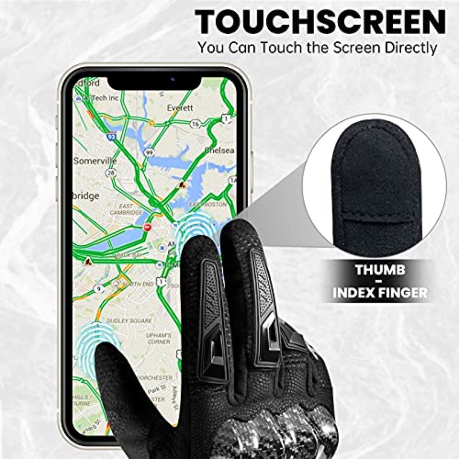 Motorcycle Gloves Touchscreen  - Motorcycle Glove Knuckle ulasan dan harga