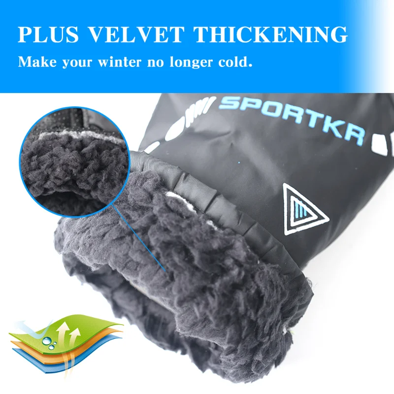 Motorcycle Cycling Gloves Warm - Gardening Glove Waterproof ulasan dan harga