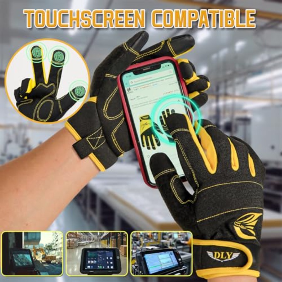 DLY Heavy Duty Work Gloves, Im - Work Glove Impact ulasan dan harga