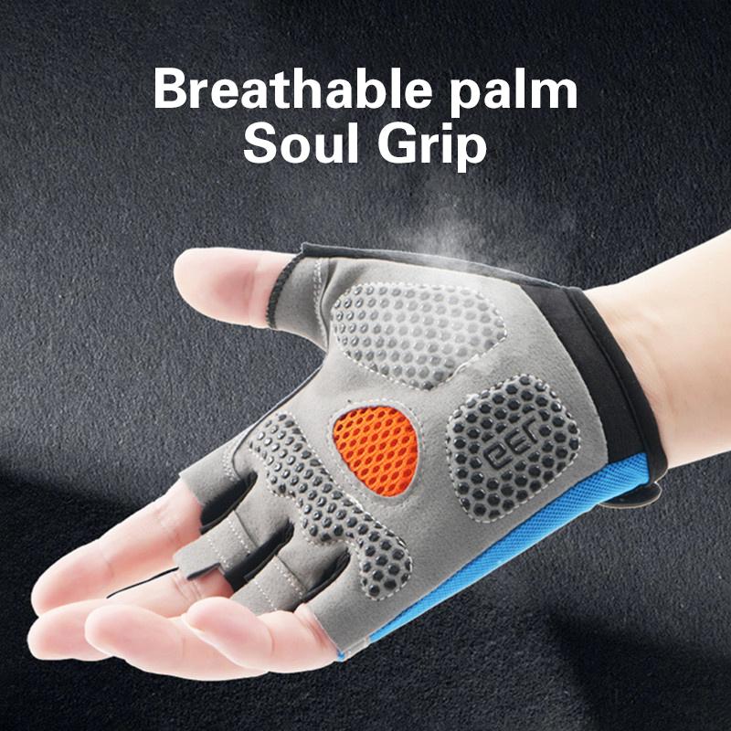 Bike Gloves Half Finger Breath - Cycling Glove Padded ulasan dan harga