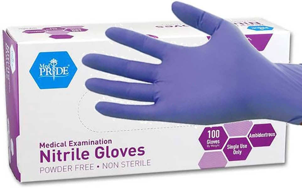 Powder-Free Nitrile Exam Glove - Exam Glove Nitrile ulasan dan harga