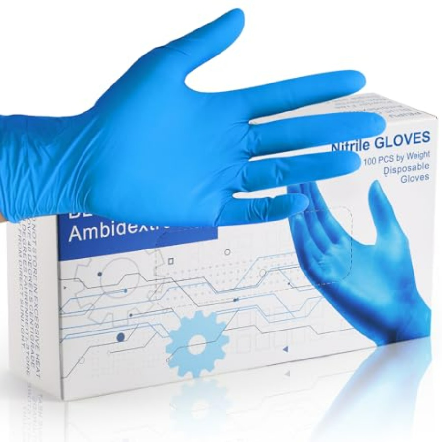 PEIPU Nitrile Disposable Glove - Rubber Glove Cleaning ulasan dan harga