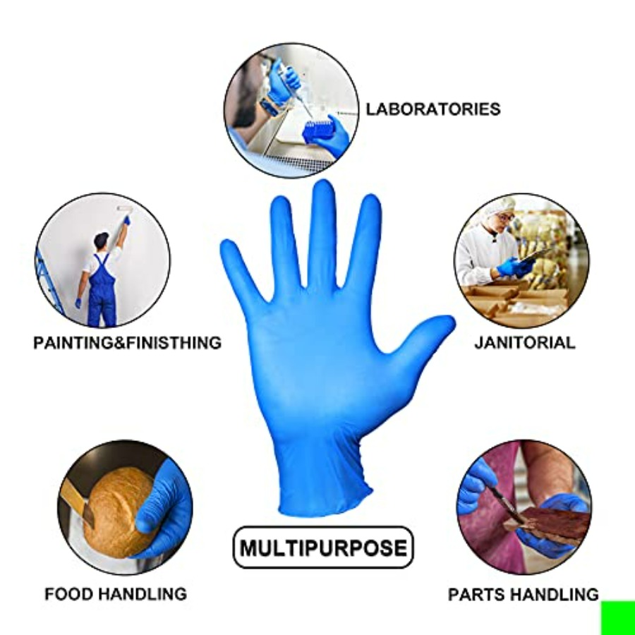 PEIPU Nitrile Disposable Glove - Rubber Glove Cleaning ulasan dan harga