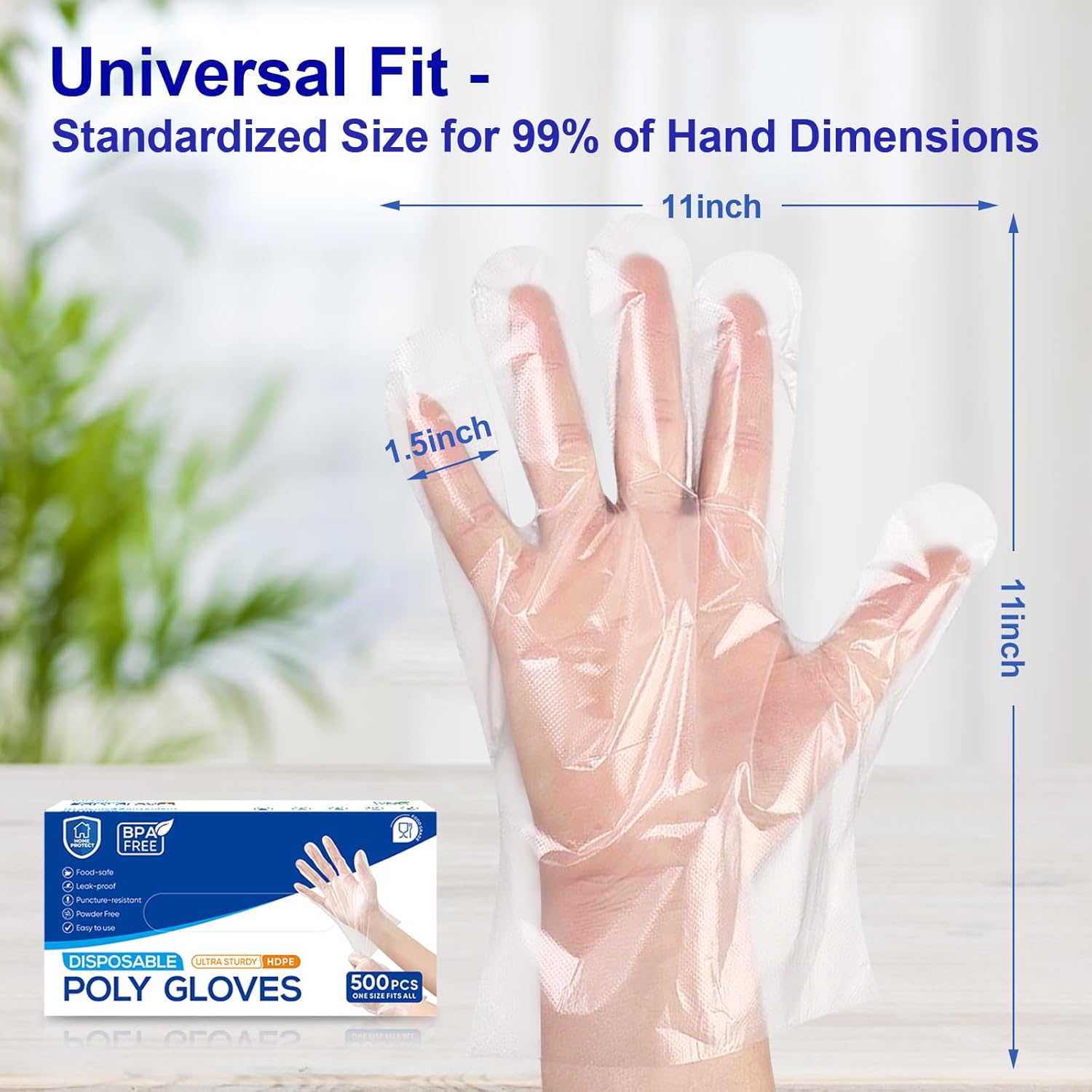500 Pcs Disposable Food Prep G - Latex Disposable Glove ulasan dan harga