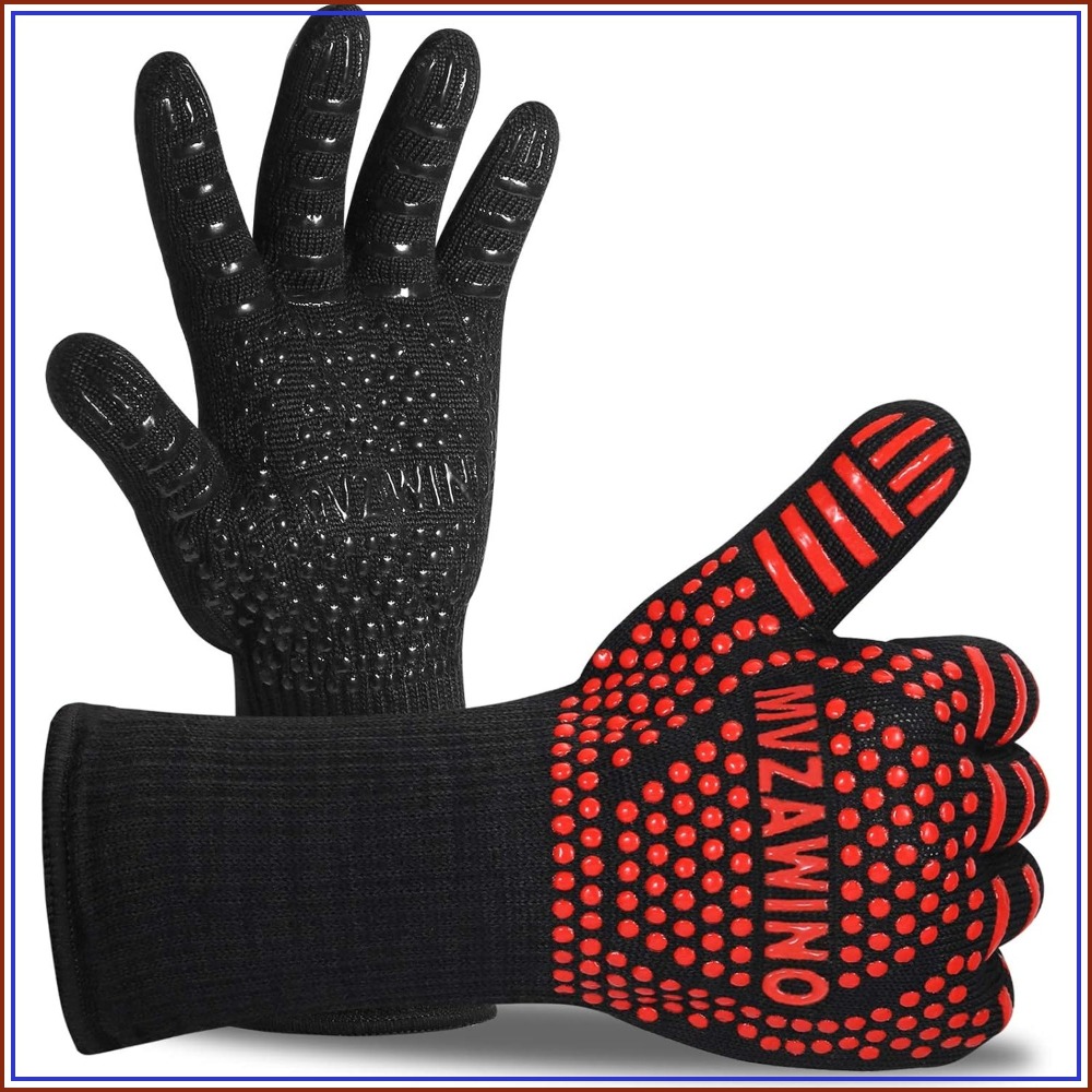1472°F Extreme Heat Resistant  - Oven Mitt Silicone ulasan dan harga