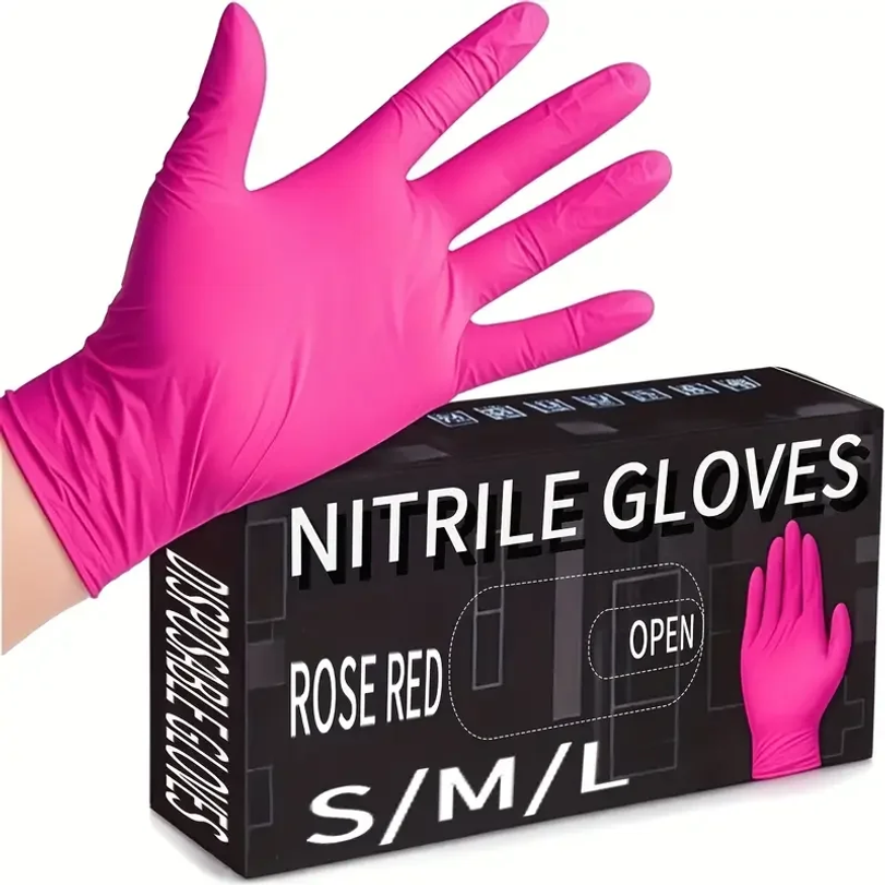 Fuchsia Nitrile Disposable Glo - Latex Disposable Glove ulasan dan harga