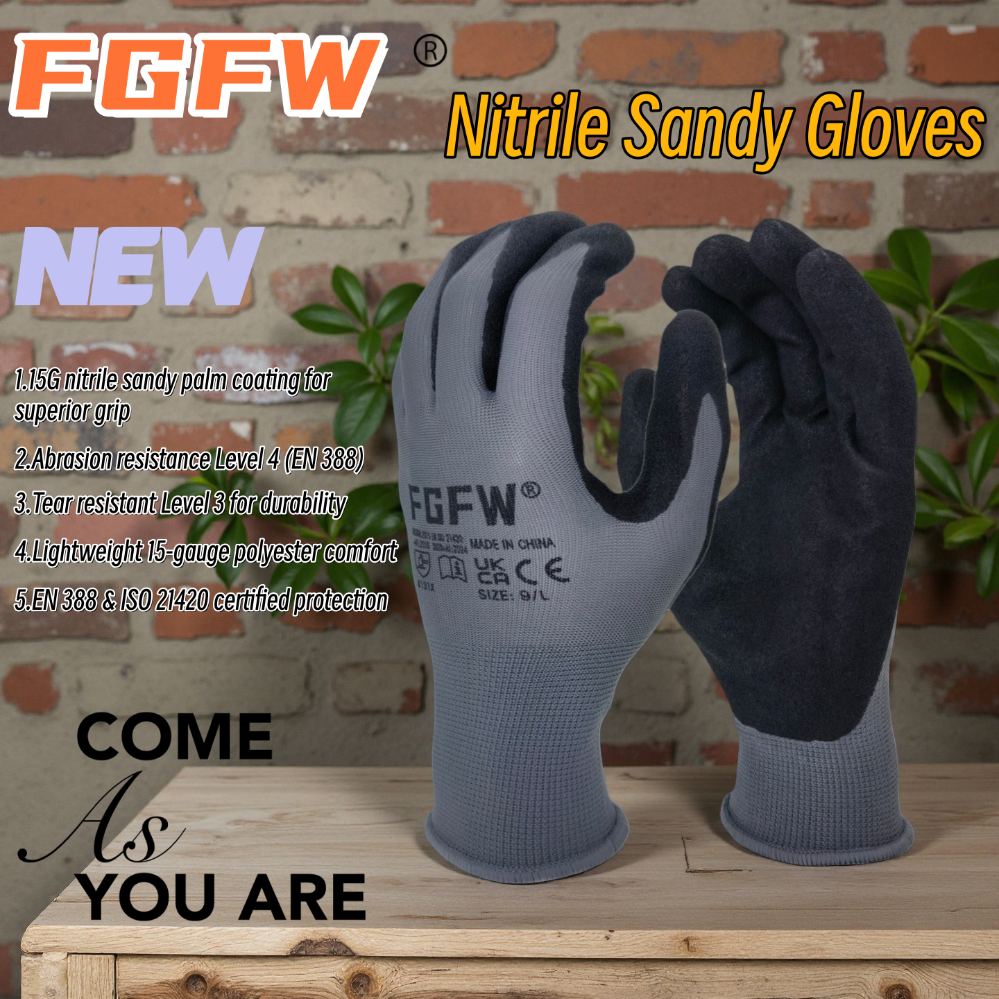 FGFW 10 Pairs Gray Nitrile San - Nitrile Mechanic Glove ulasan dan harga