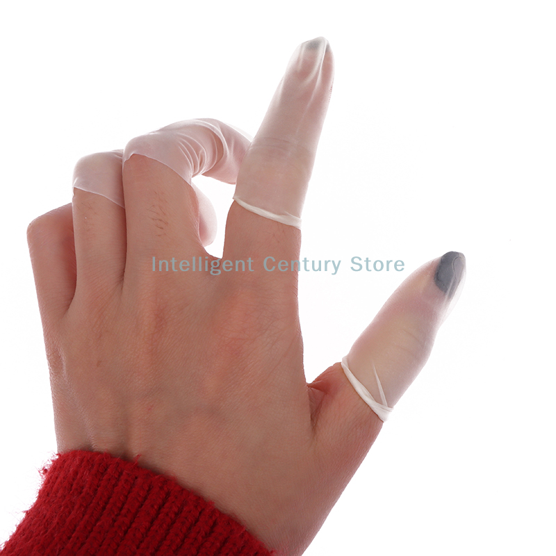 100 Pcs Rubber Non-slip Anti-s - Latex Disposable Glove ulasan dan harga
