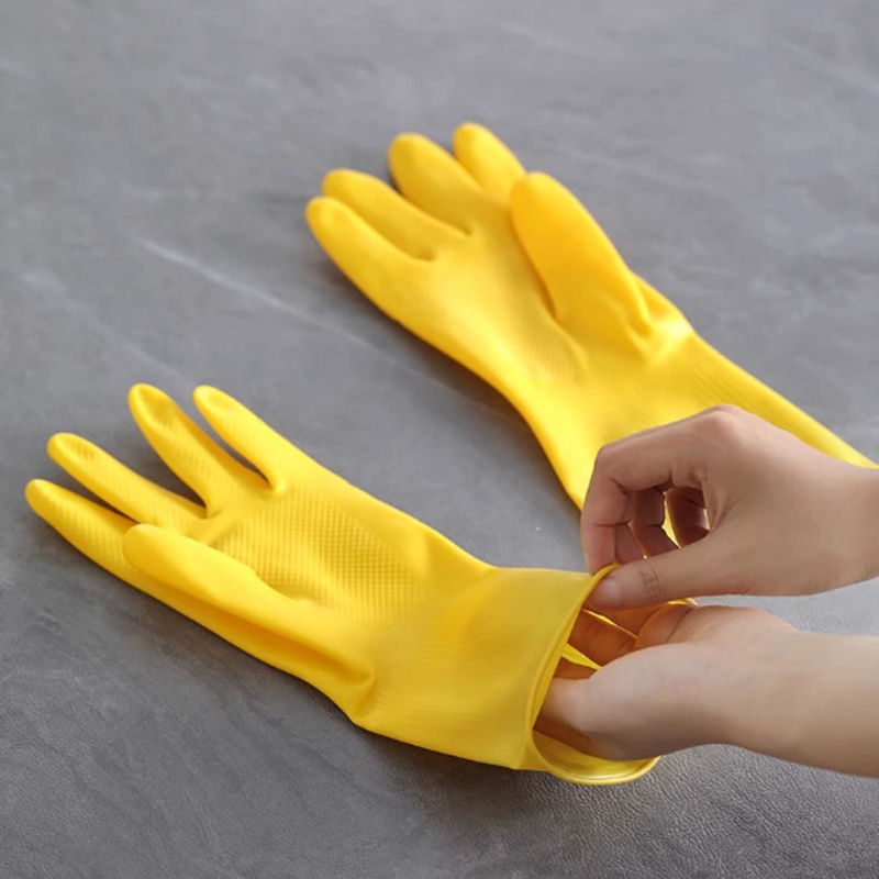 1/3/5/10PCS Rubber Gloves Wash - Dish Glove Rubber ulasan dan harga