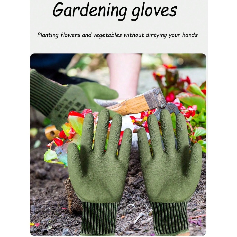 5/2 Pairs Nitrile Garden Glove - Cut Resistant Glove ulasan dan harga