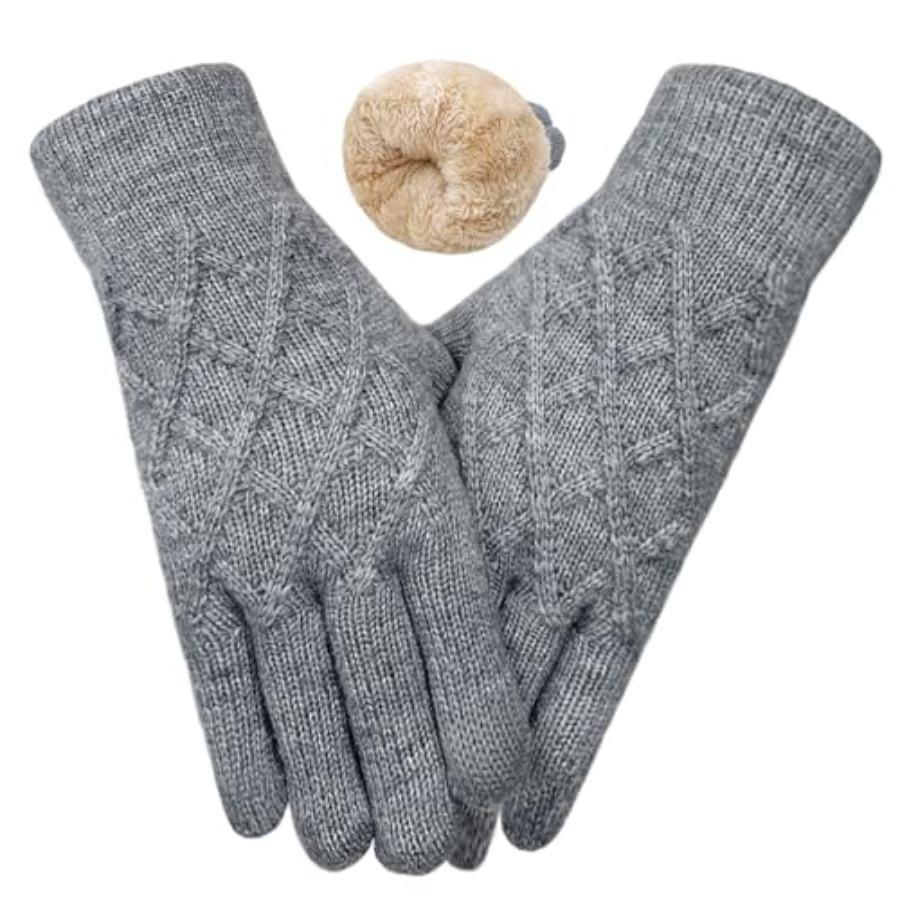 Winter Wool Gloves for Women M - Wool Glove Lined ulasan dan harga