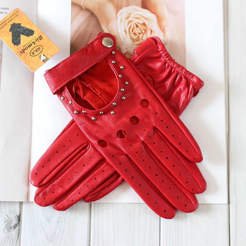 Summer Driving All Finger Leat - Leather Driving Glove ulasan dan harga