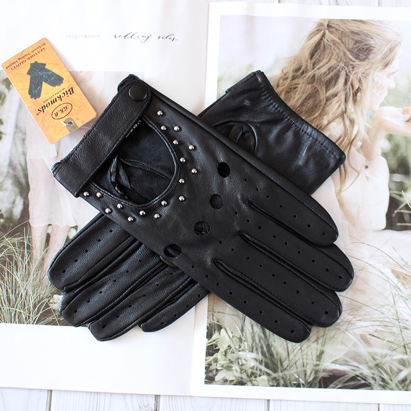 Summer Driving All Finger Leat - Leather Driving Glove ulasan dan harga