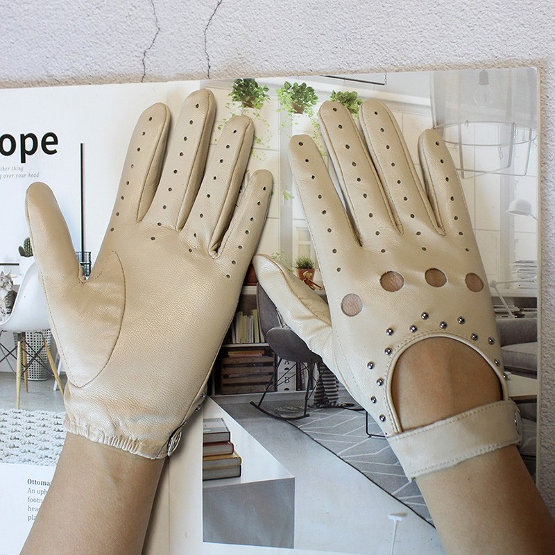 Summer Driving All Finger Leat - Leather Driving Glove ulasan dan harga